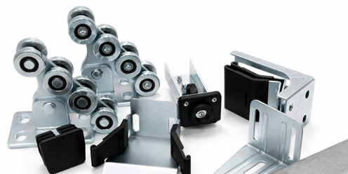 Комплект делюкс для откатных ворот с шиной 5 м + каркас